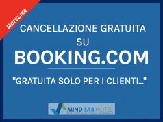 La cancellazione su Booking.com